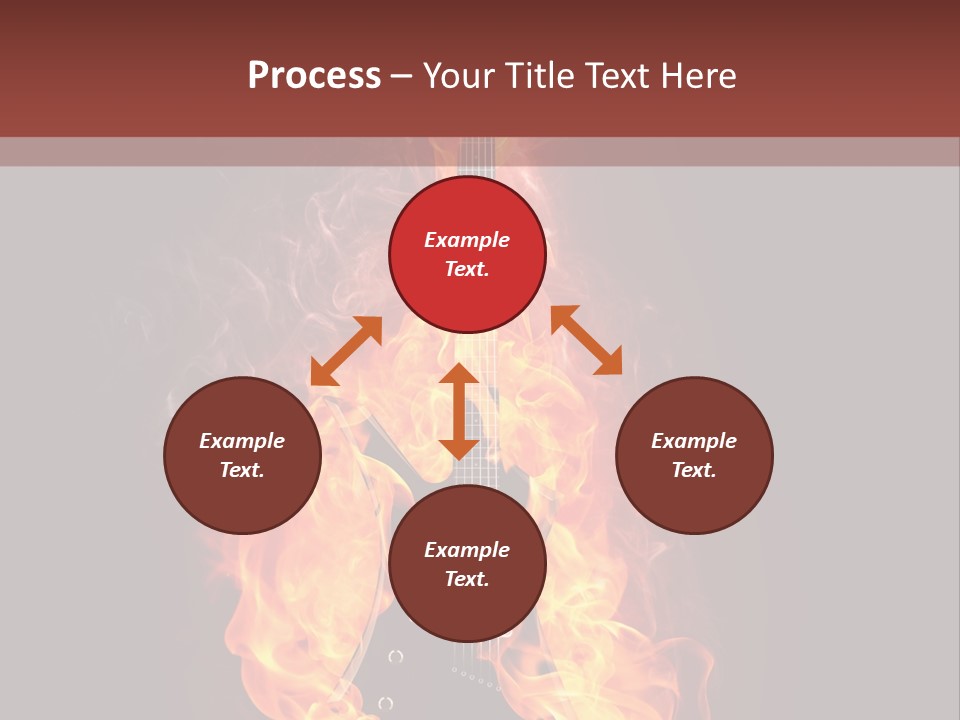 Concepts Image Guitar PowerPoint Template