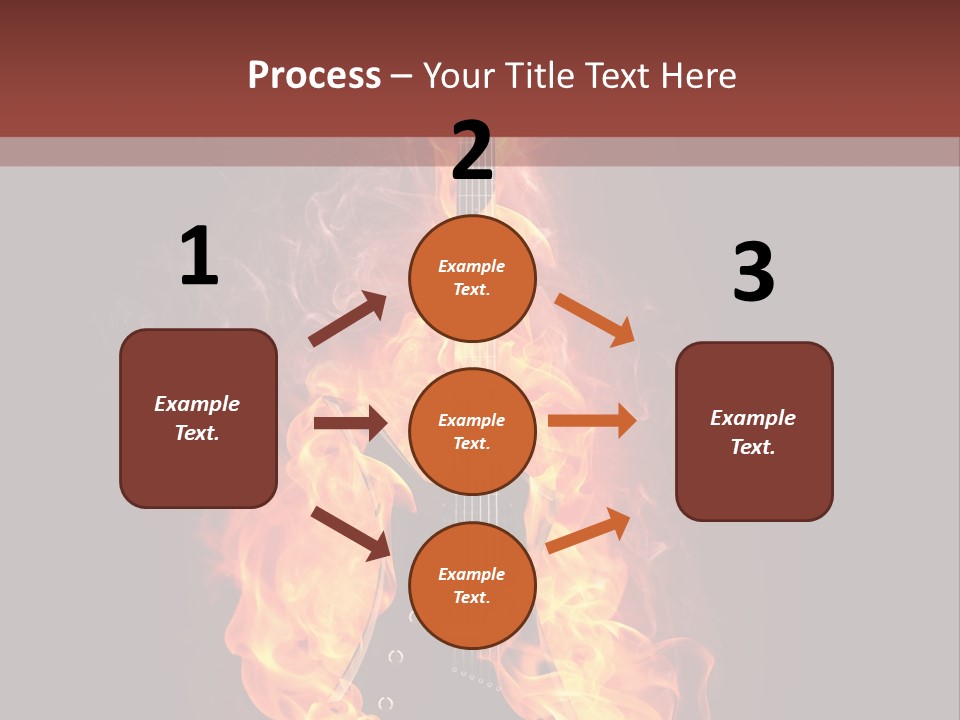 Concepts Image Guitar PowerPoint Template