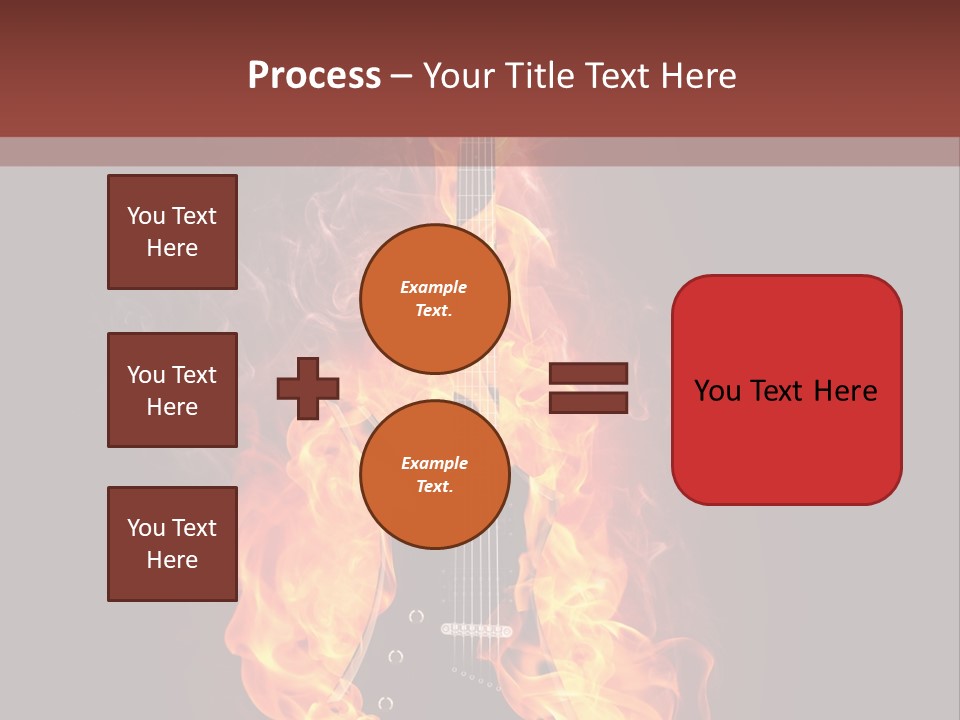 Concepts Image Guitar PowerPoint Template
