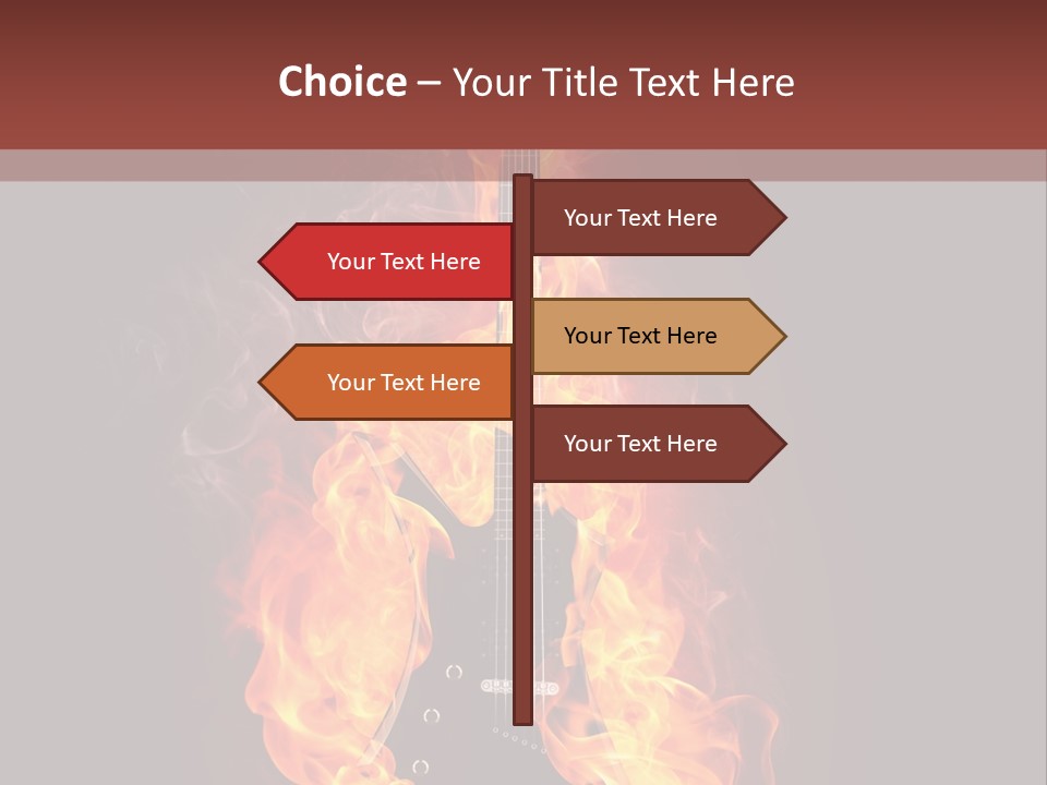 Concepts Image Guitar PowerPoint Template