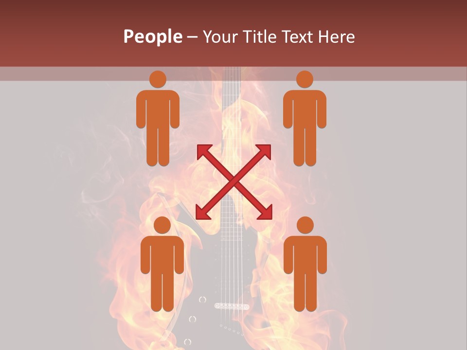 Concepts Image Guitar PowerPoint Template