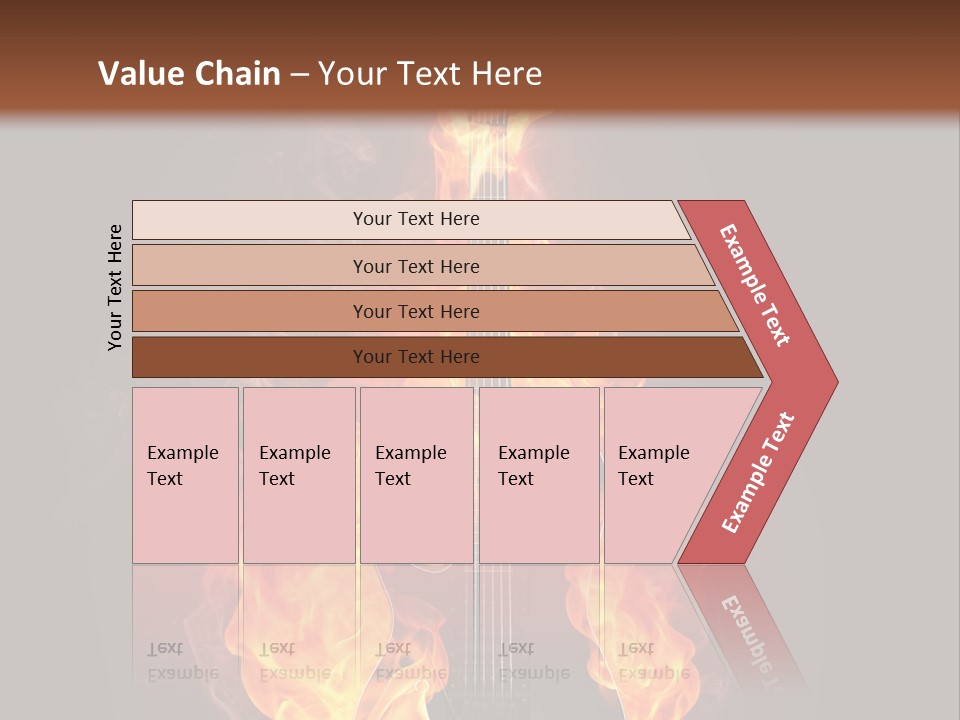 Sound Art Flammable PowerPoint Template