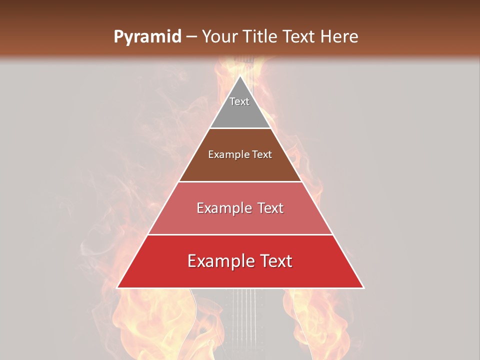 Sound Art Flammable PowerPoint Template