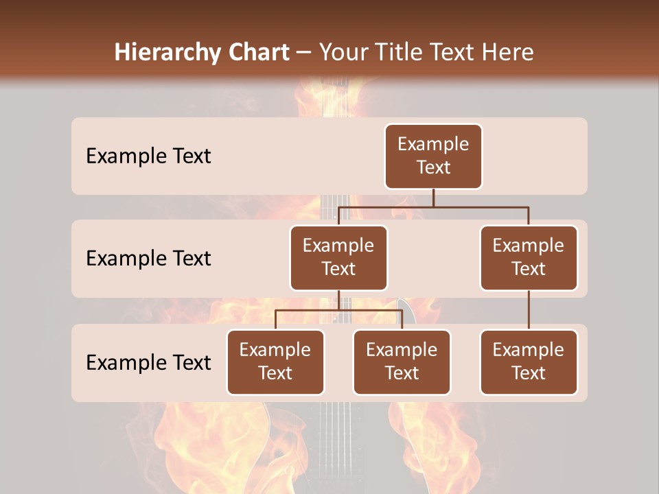 Sound Art Flammable PowerPoint Template
