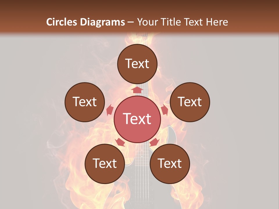 Sound Art Flammable PowerPoint Template