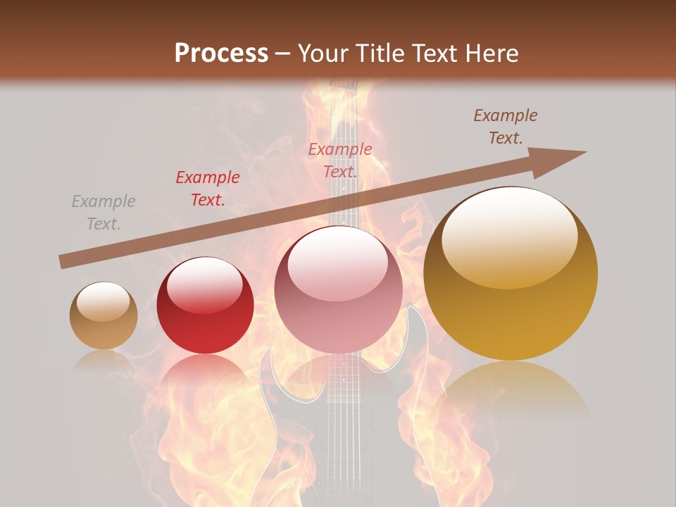Sound Art Flammable PowerPoint Template