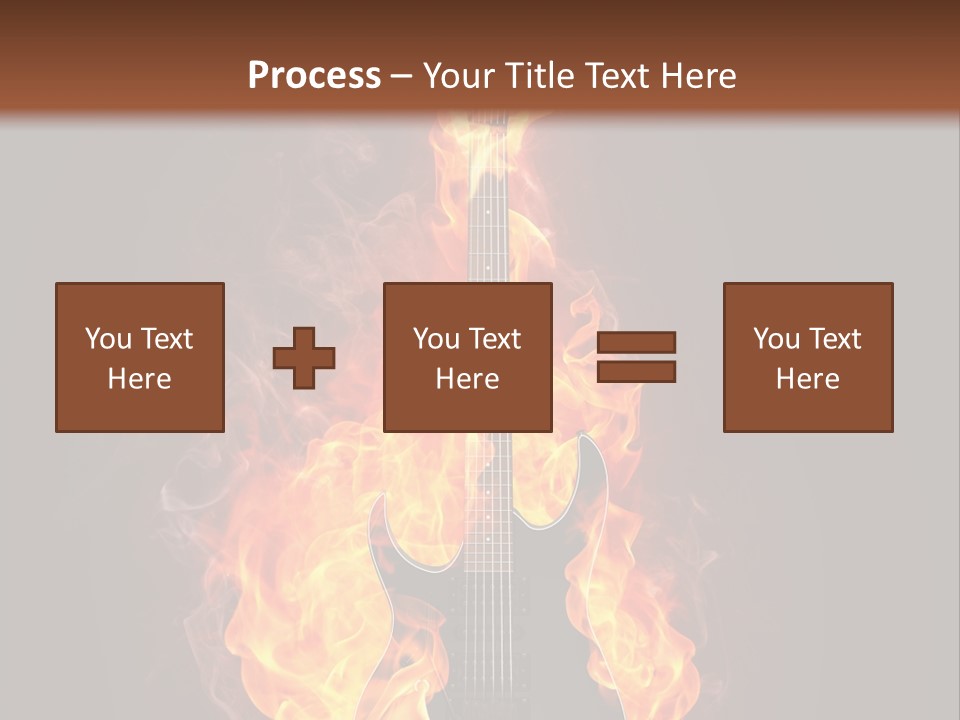 Sound Art Flammable PowerPoint Template
