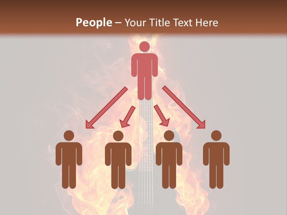 Sound Art Flammable PowerPoint Template