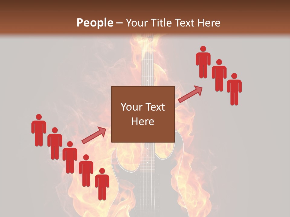Sound Art Flammable PowerPoint Template