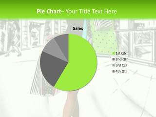 Girl Consumerism Buyer PowerPoint Template