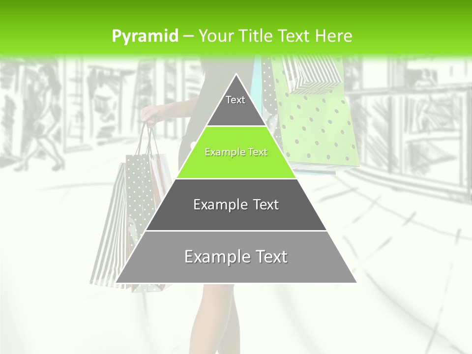 Girl Consumerism Buyer PowerPoint Template