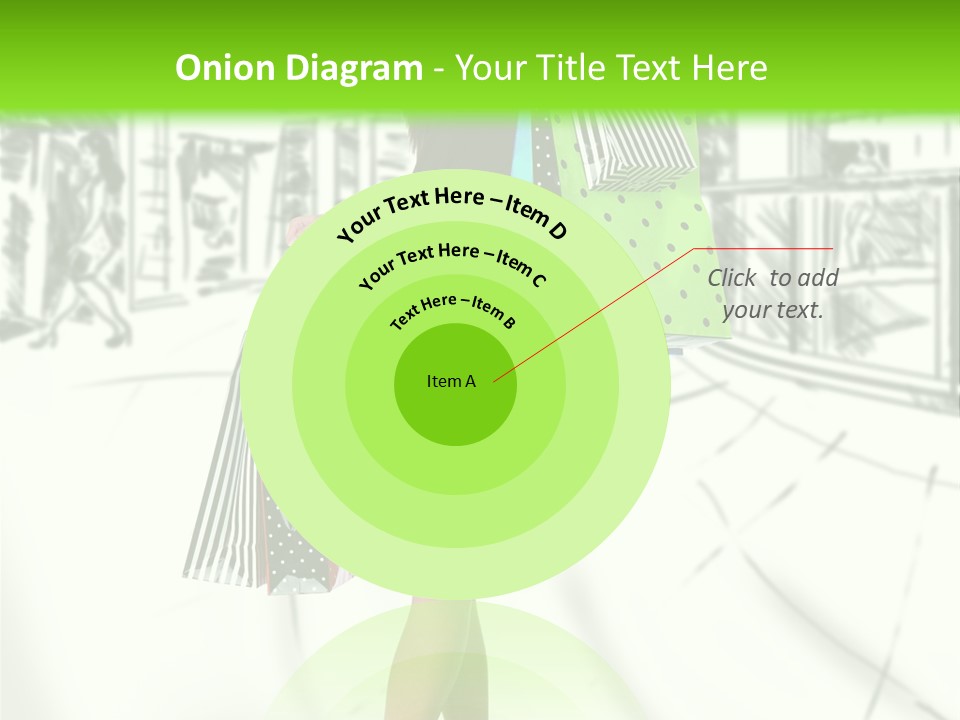 Girl Consumerism Buyer PowerPoint Template