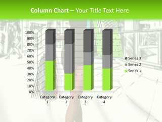 Girl Consumerism Buyer PowerPoint Template