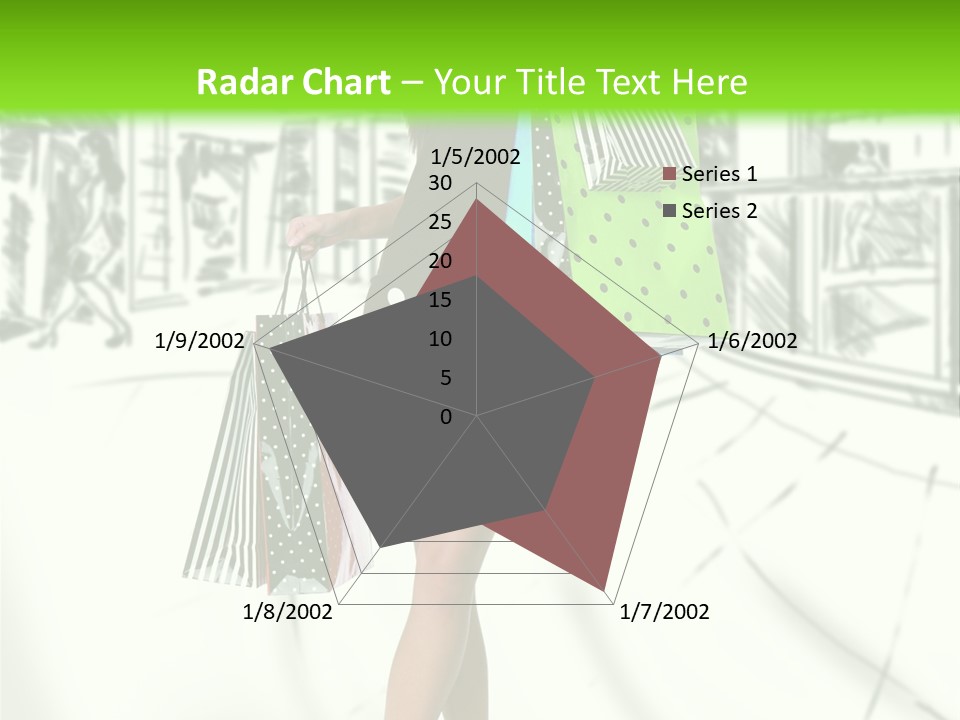 Girl Consumerism Buyer PowerPoint Template
