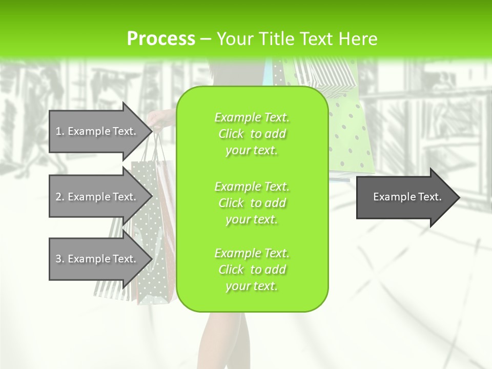 Girl Consumerism Buyer PowerPoint Template