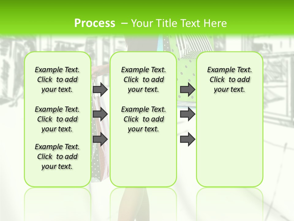 Girl Consumerism Buyer PowerPoint Template