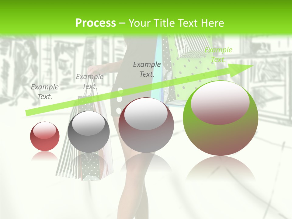 Girl Consumerism Buyer PowerPoint Template