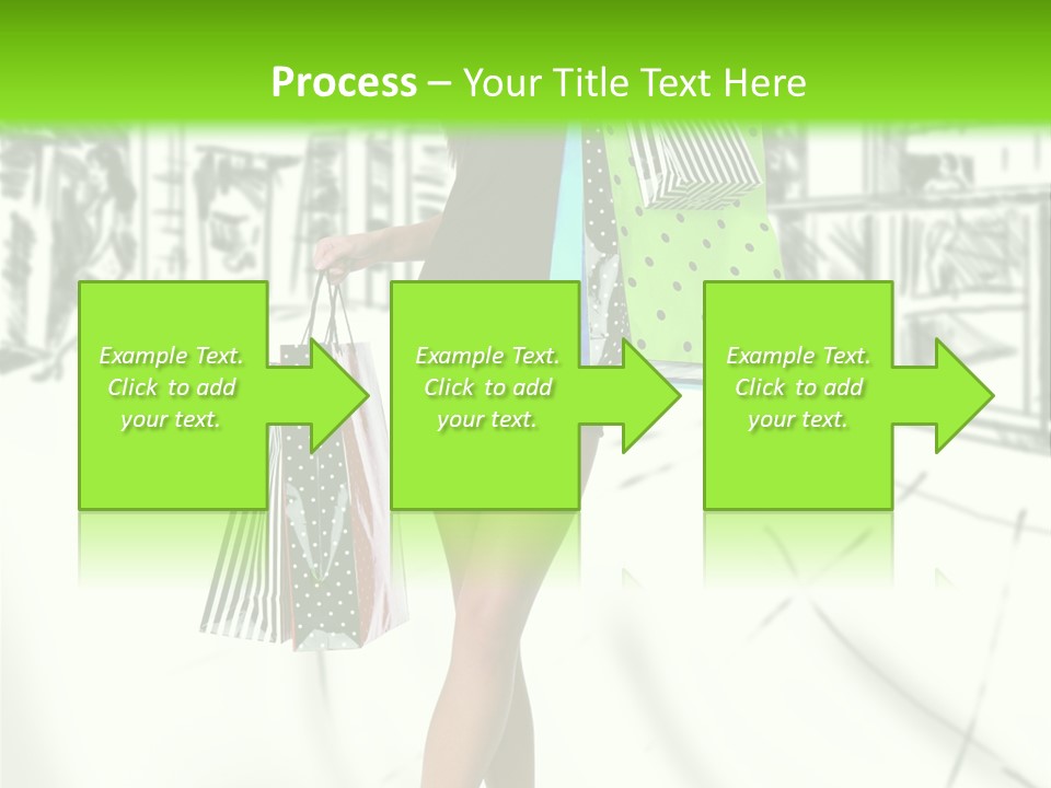 Girl Consumerism Buyer PowerPoint Template