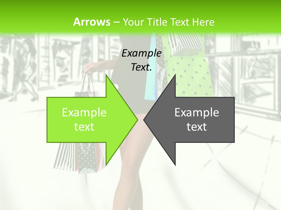 Girl Consumerism Buyer PowerPoint Template