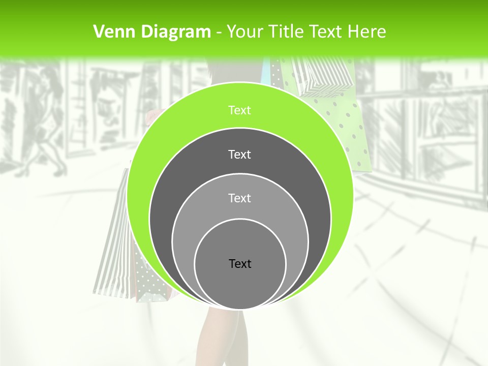 Girl Consumerism Buyer PowerPoint Template