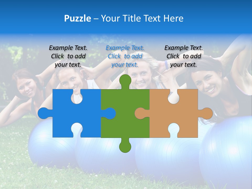 Sky Health Fun PowerPoint Template