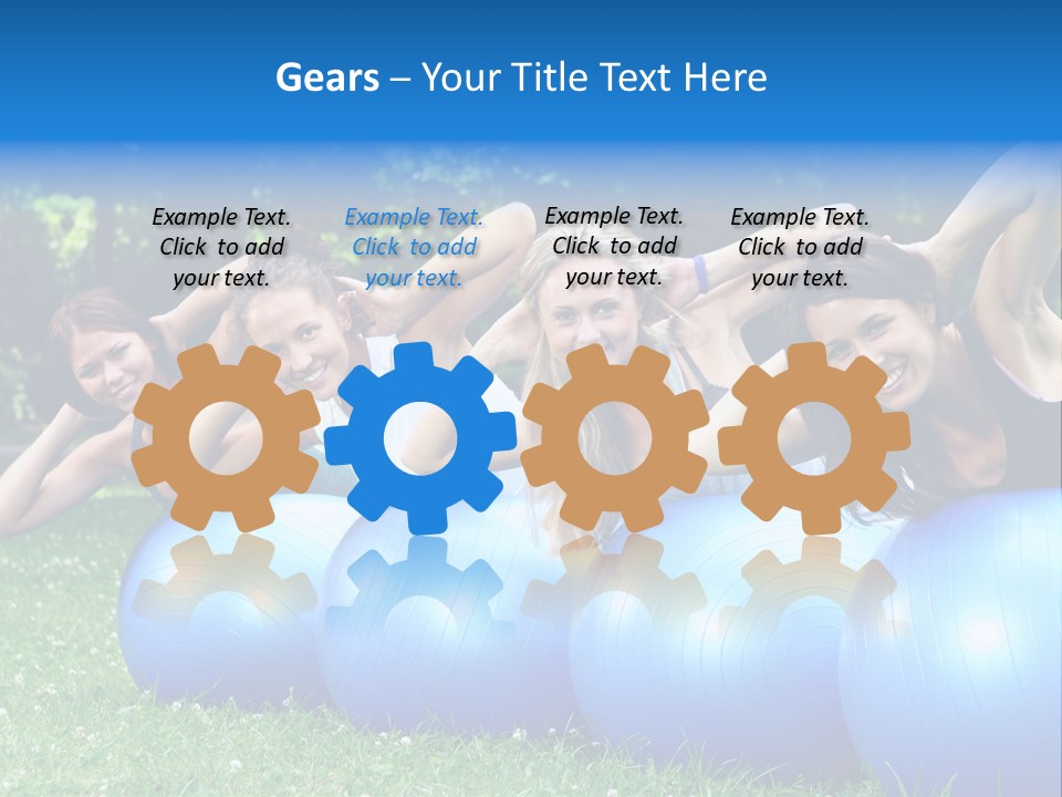 Sky Health Fun PowerPoint Template