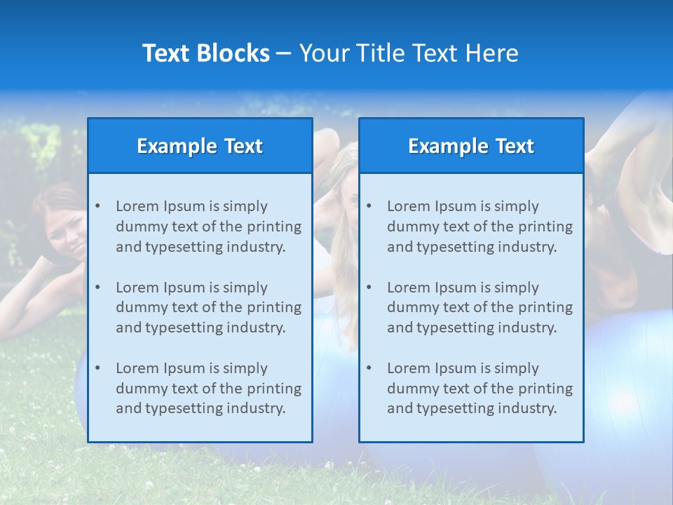Sky Health Fun PowerPoint Template