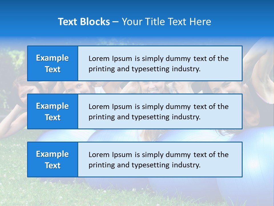 Sky Health Fun PowerPoint Template