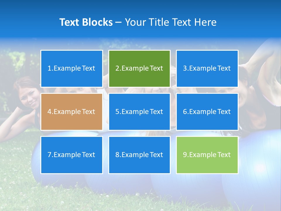 Sky Health Fun PowerPoint Template
