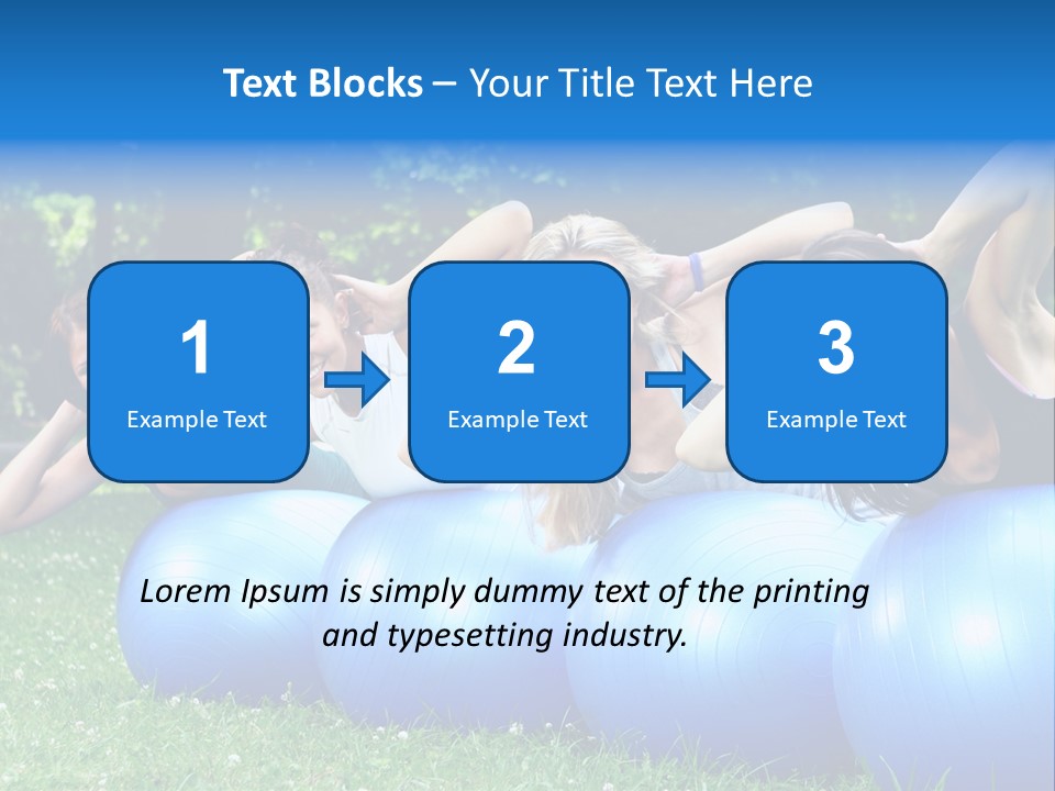 Sky Health Fun PowerPoint Template