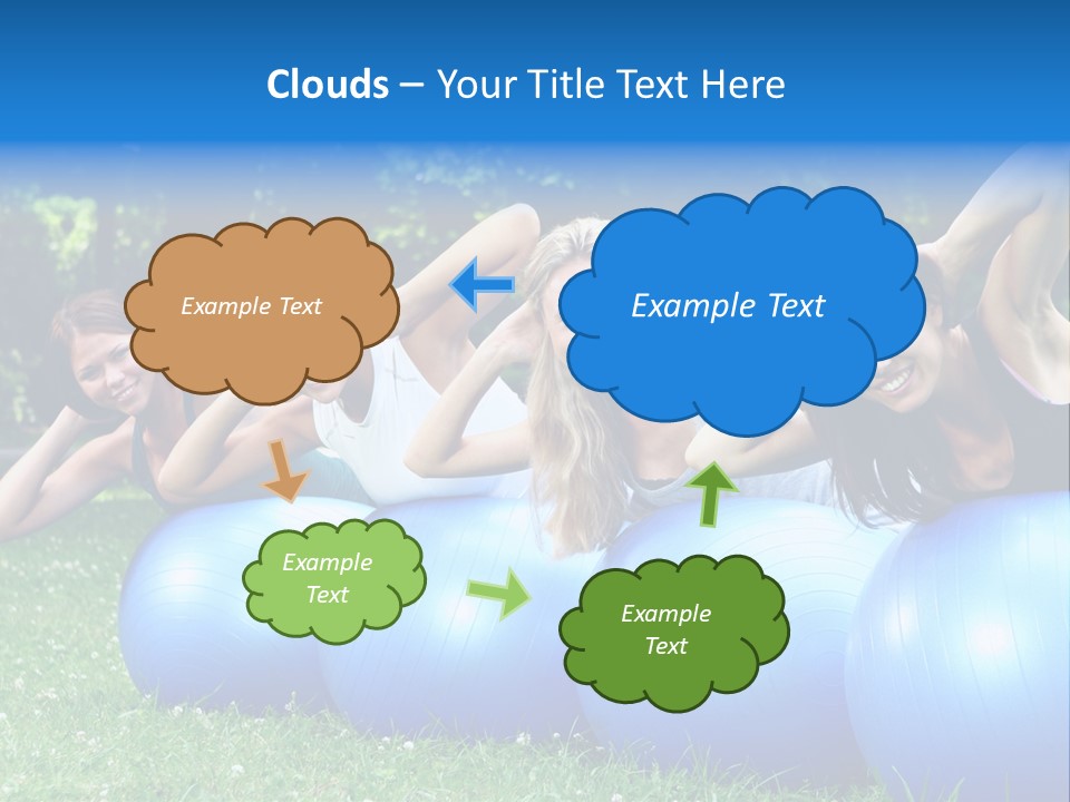 Sky Health Fun PowerPoint Template