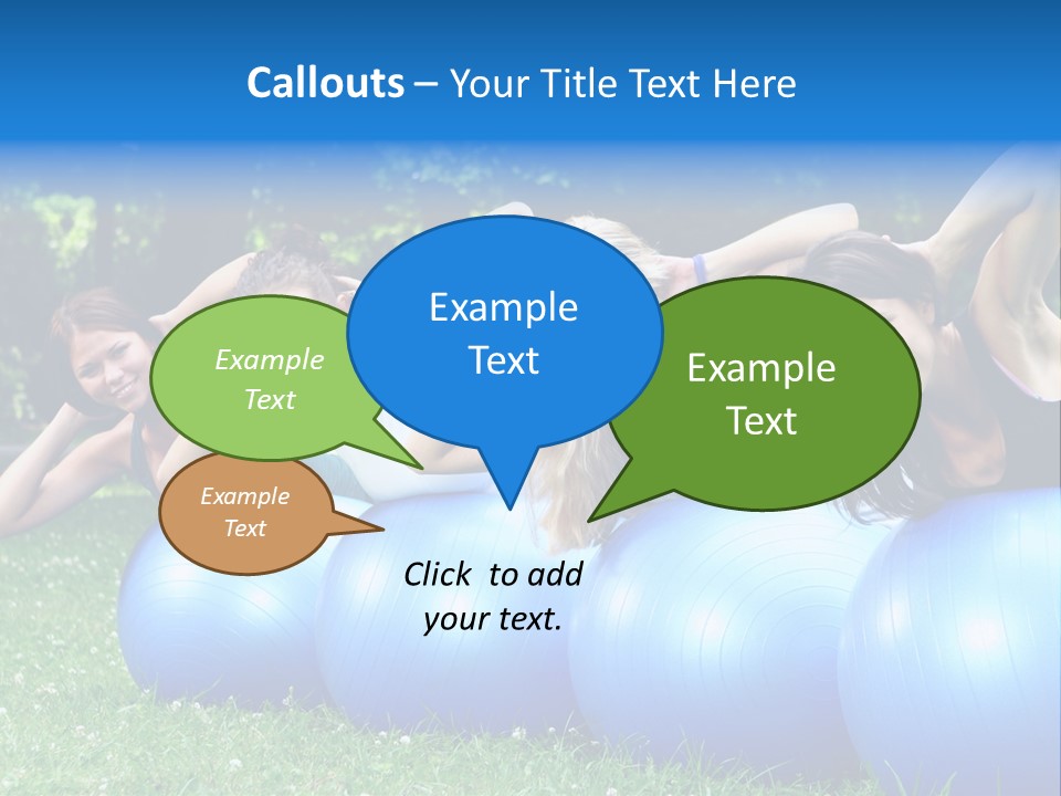 Sky Health Fun PowerPoint Template