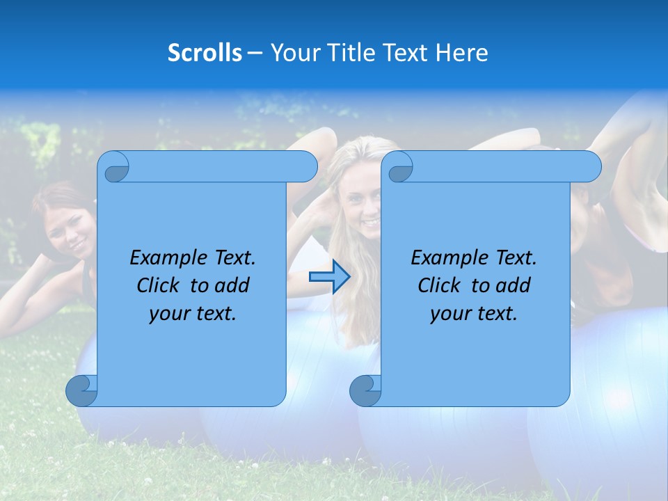 Sky Health Fun PowerPoint Template