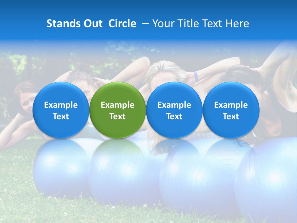 Sky Health Fun PowerPoint Template