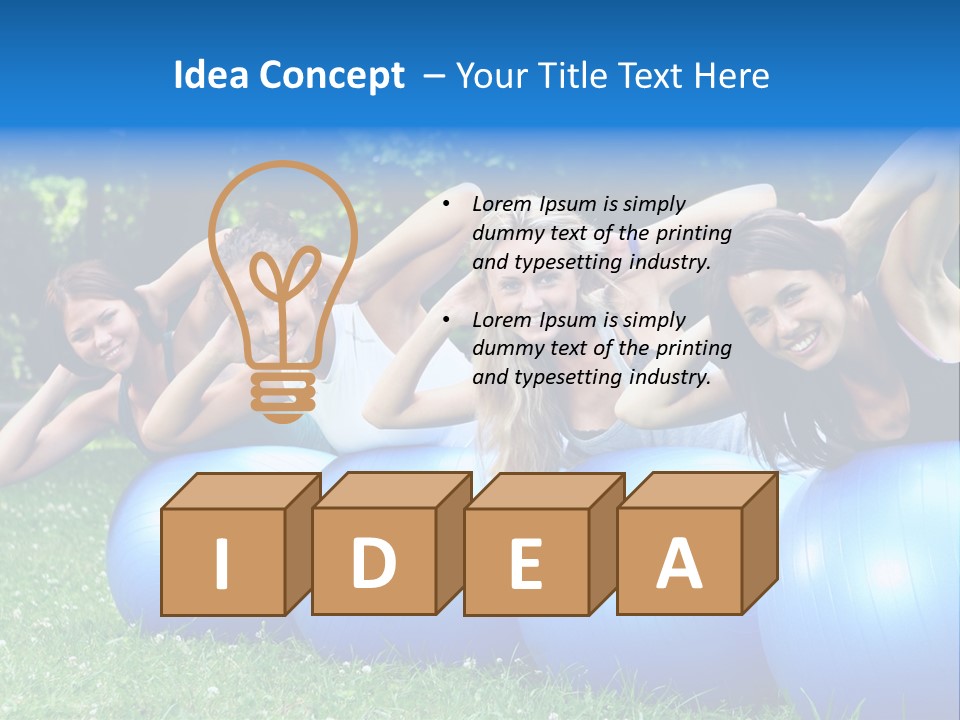 Sky Health Fun PowerPoint Template