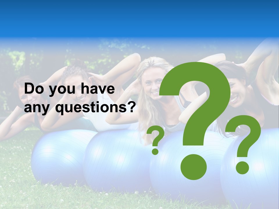 Sky Health Fun PowerPoint Template