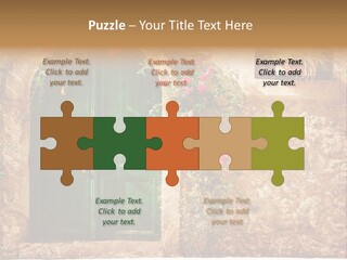 Door Medieval Exterior PowerPoint Template