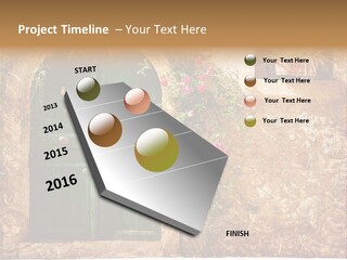 Door Medieval Exterior PowerPoint Template