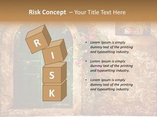 Door Medieval Exterior PowerPoint Template
