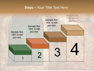 Door Medieval Exterior PowerPoint Template