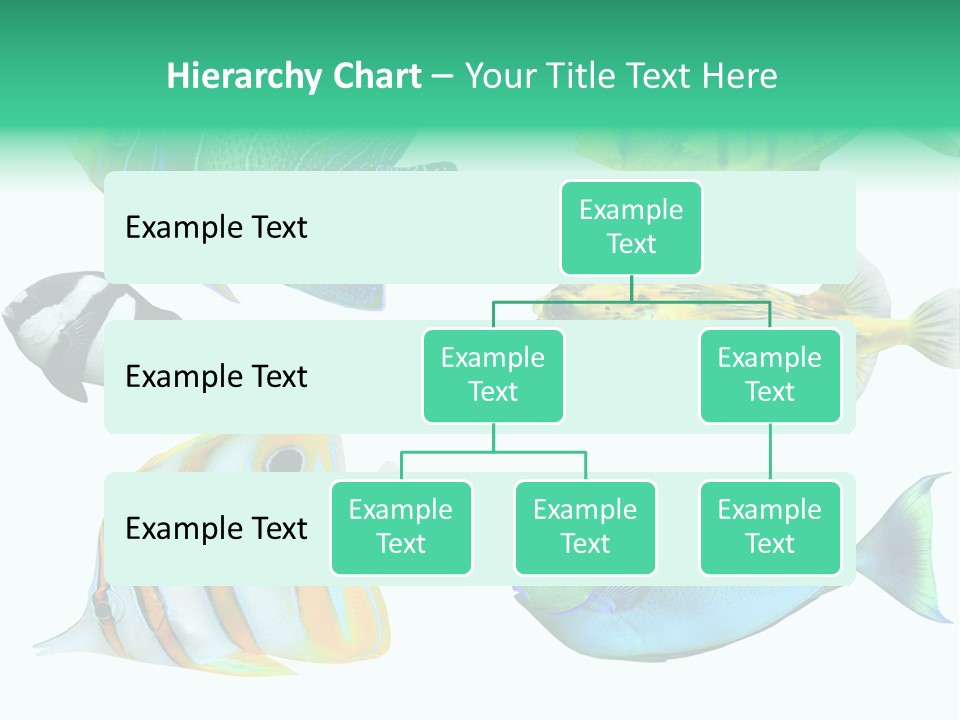 Reef Goldfish Seaside PowerPoint Template