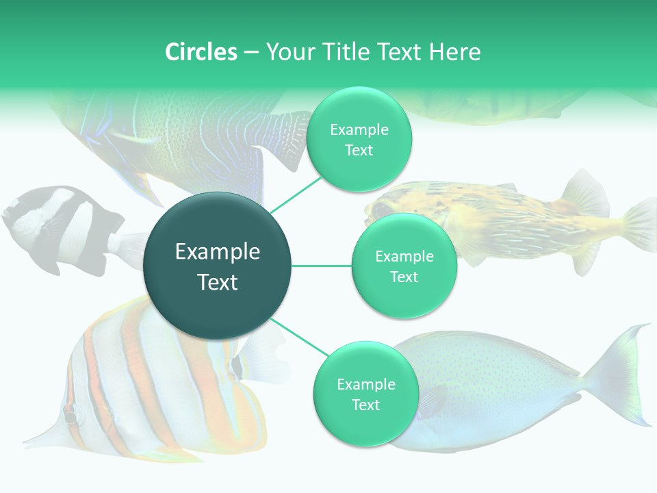 Reef Goldfish Seaside PowerPoint Template