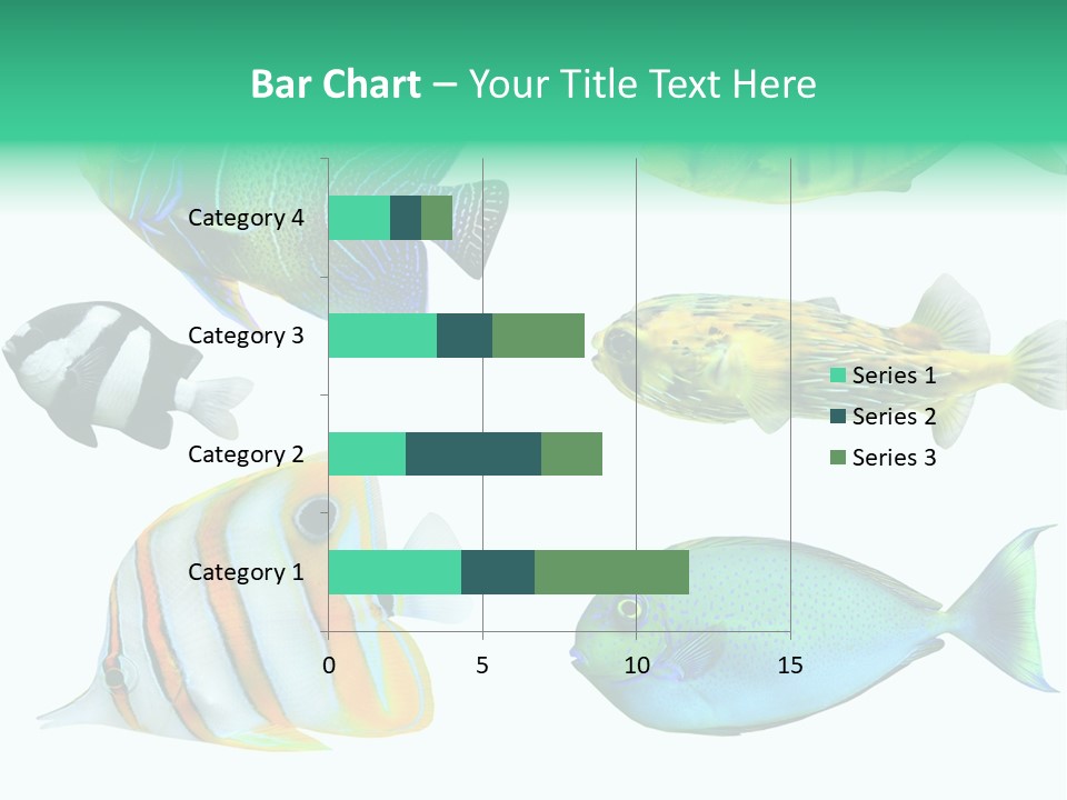 Reef Goldfish Seaside PowerPoint Template