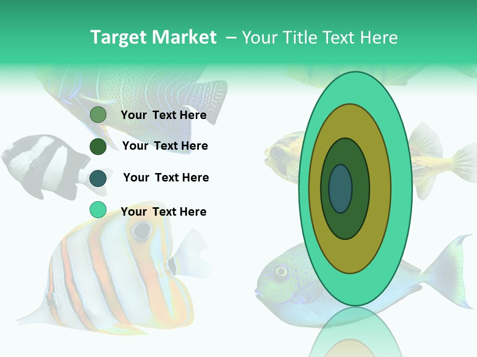 Reef Goldfish Seaside PowerPoint Template