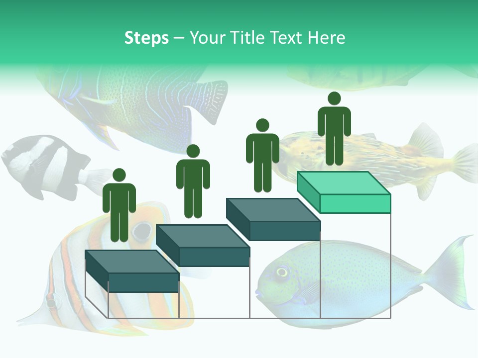 Reef Goldfish Seaside PowerPoint Template