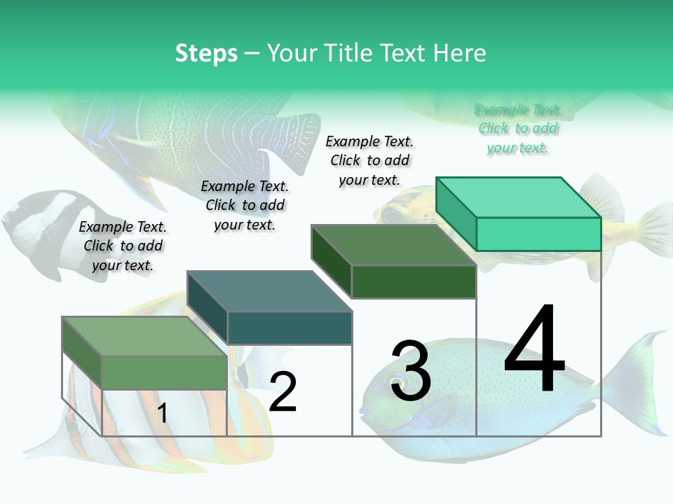Reef Goldfish Seaside PowerPoint Template