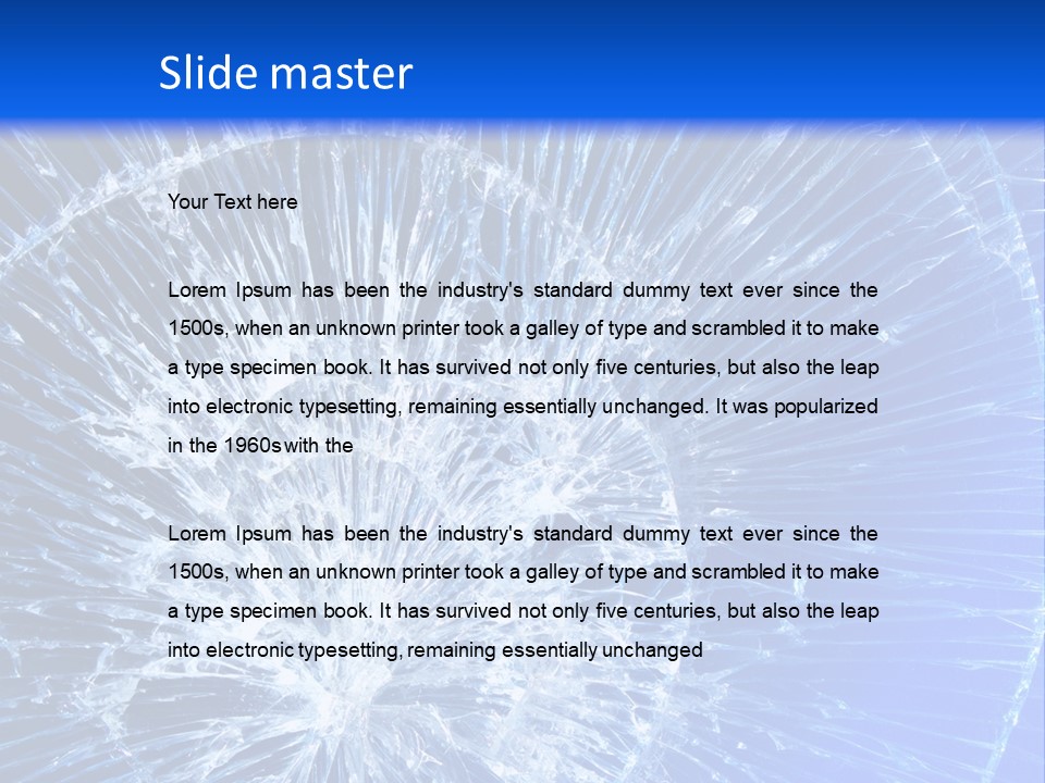 Dirty Shine Background PowerPoint Template