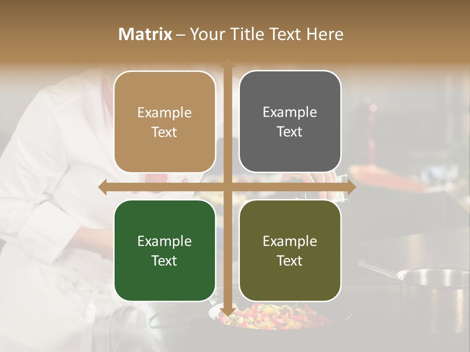 Restaurant Kitchen Hotel Caucasian PowerPoint Template