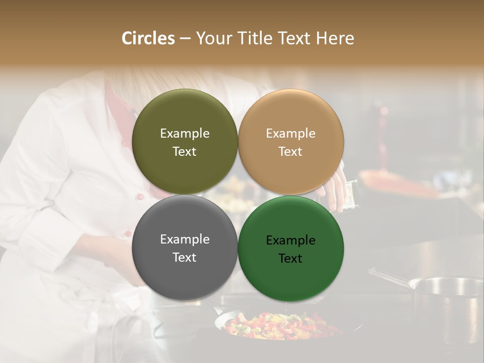 Restaurant Kitchen Hotel Caucasian PowerPoint Template