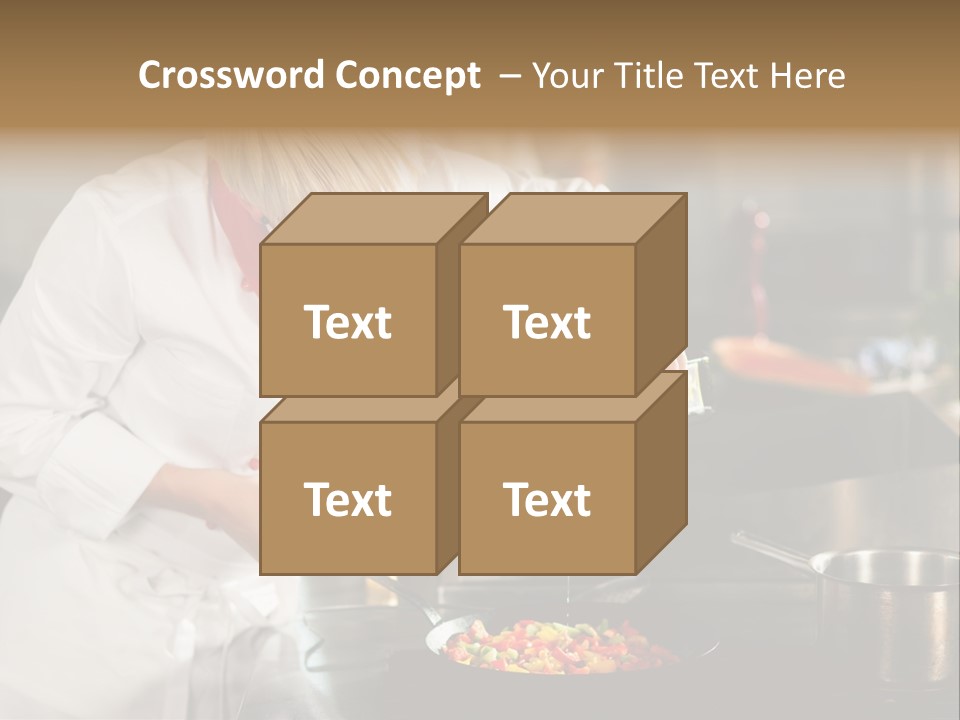 Restaurant Kitchen Hotel Caucasian PowerPoint Template